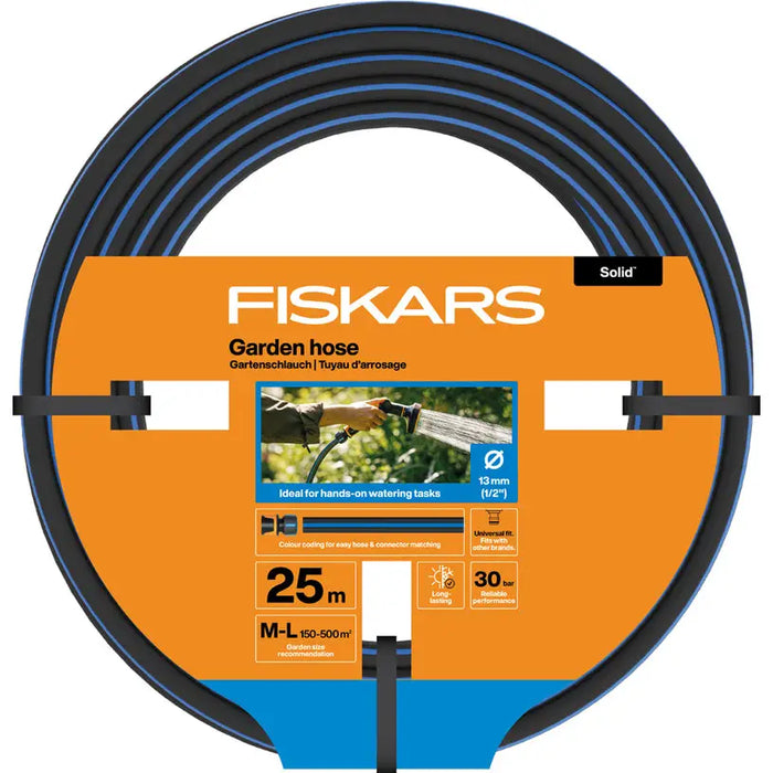 HOSE 20M 1/2’’ SOLID ML FISKARS FS 1076060 - Маркучи напояване<<<Напояване<<<Градина<<<Praktiker