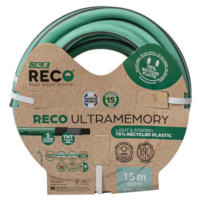 HOSE 3/4’’ 15M GF RECO GF80607306 - Маркучи напояване<<<Напояване<<<Градина<<<Praktiker