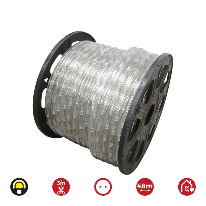 Hose LED EDM 72707 Flexiled Yellow - Декорация и Осветление<<<Дом Градина<<<BigBuy&&&LED Осветление<<<Декорация и
