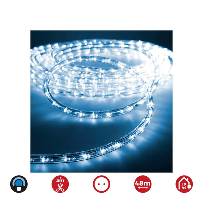 Hose LED EDM 72708 flexiLED Blue 2-way - Декорация и Осветление<<<Дом Градина<<<BigBuy&&&LED Осветление<<<Декорация и