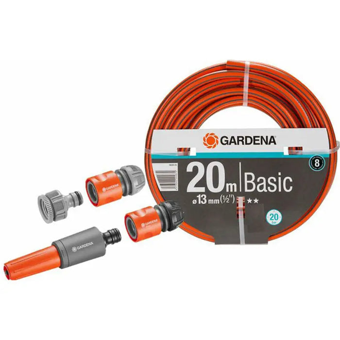 HOSE SET 20M 1/2’’ BASIC GARDENA 18970-29 - Маркучи напояване<<<Напояване<<<Градина<<<Praktiker