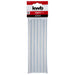 HOT GLUING CARTRIDGES 6 PCS TRANSPARENT F 11 X 200 MM KWB - Патрони топло лепене<<<Консумативи за