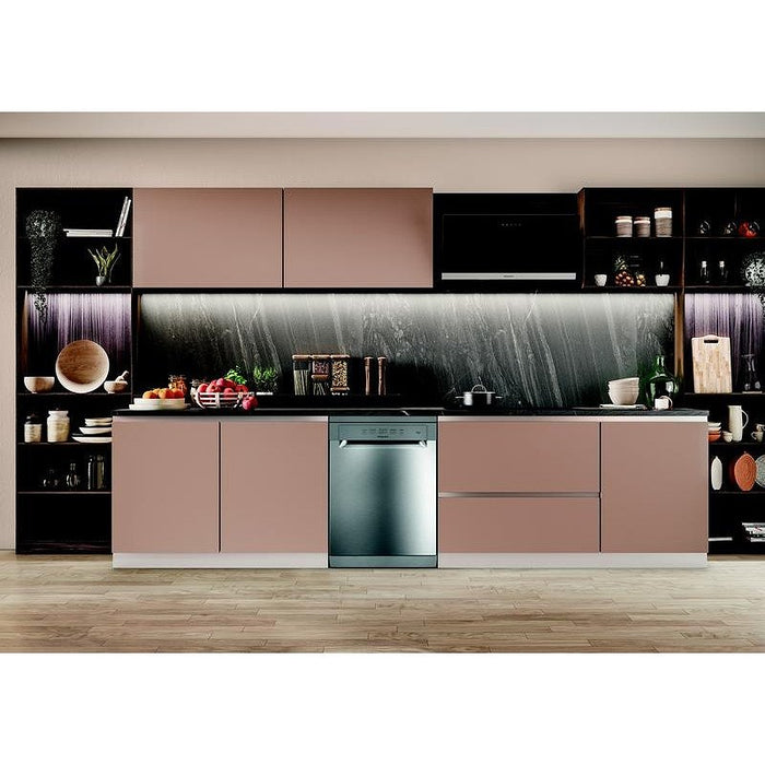 Dishwasher Hotpoint-Ariston H2F HL626 X, 14 place settings, 60 W, mm, E