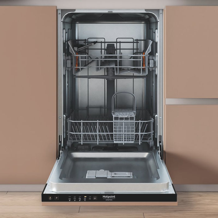 Built-in dishwasher Hotpoint-Ariston HA2IE10CS80, 10 place settings, E