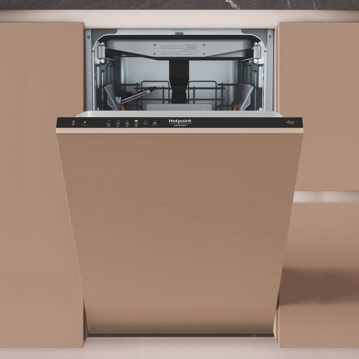 Built-in dishwasher Hotpoint-Ariston HA4ID11CS80, 11 place settings, D