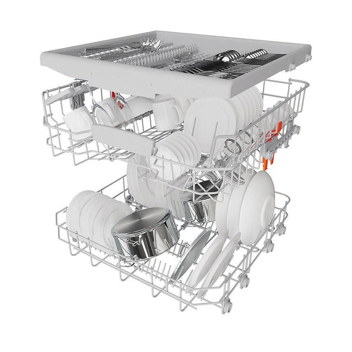 Built-in dishwasher Hotpoint-Ariston HA4IFD14B, 14 place settings, D