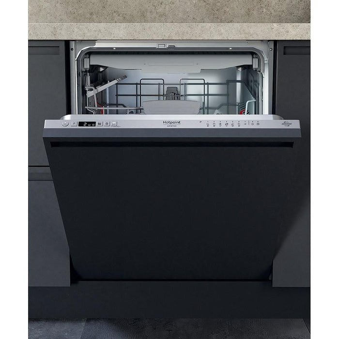 Built-in dishwasher Hotpoint-Ariston HA4IFD14B, 14 place settings, D
