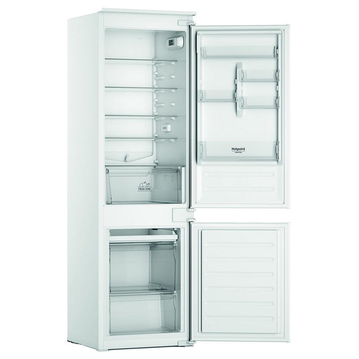 Built-in refrigerator with freezer Hotpoint-Ariston HAC18D041A1 , 268 l, E , Static , Yes