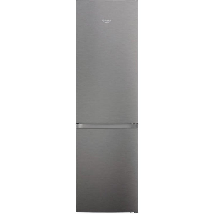 Refrigerator with freezer Hotpoint-Ariston HAFC9 TI32SX, 369 l, E, No Frost, Stainless steel