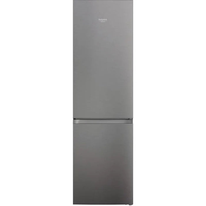 Refrigerator with freezer Hotpoint-Ariston HAFC9 TI32SX, 369 l, E, No Frost, Stainless steel