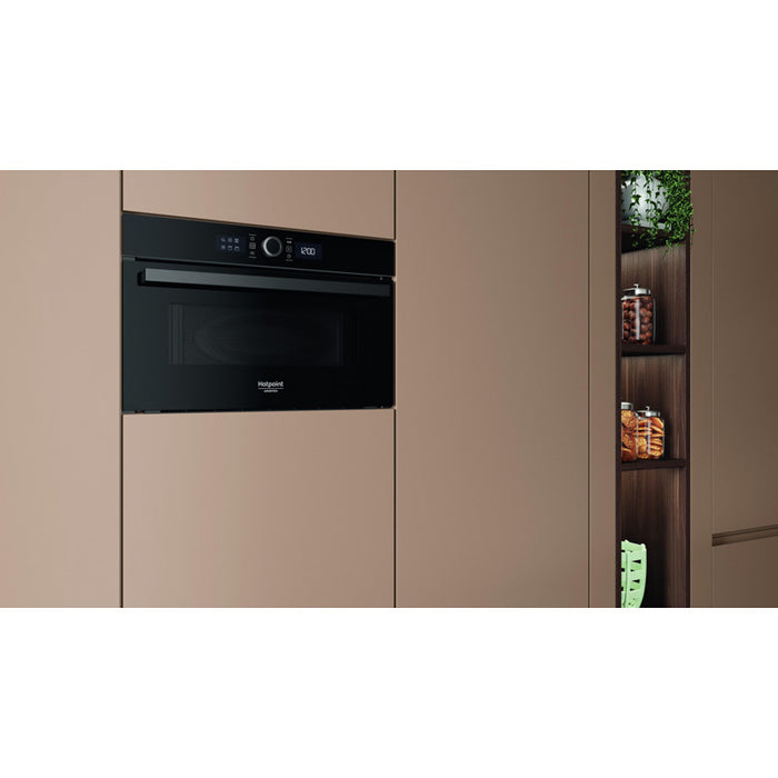 Built-in microwave oven Hotpoint-Ariston HAMD54MB, 31, Electronic