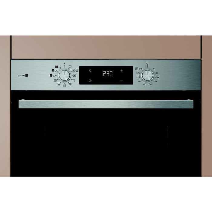 Built-in oven Hotpoint-Ariston HAO 3K58HSU1 X. , 71 , Hydrolitic , Push buttons , A+