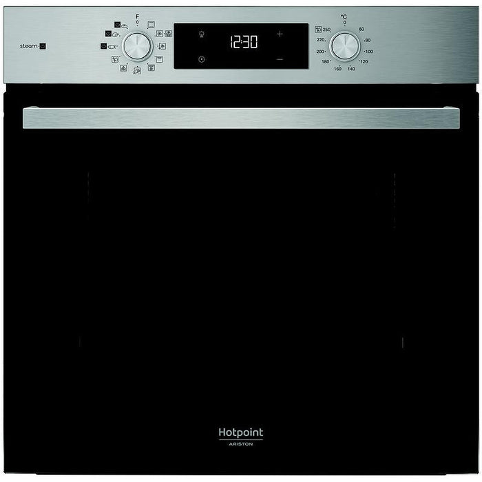 Built-in oven Hotpoint-Ariston HAO 3K58HSU1 X. , 71 , Hydrolitic , Push buttons , A+