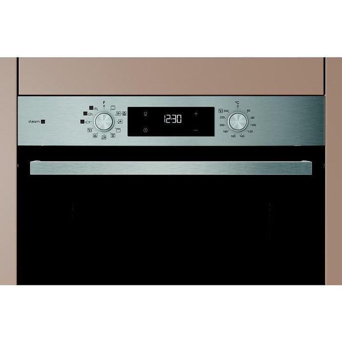 Built-in oven Hotpoint-Ariston HAO 3K58HSU1 X. , 71 , Hydrolitic , Push buttons , A+