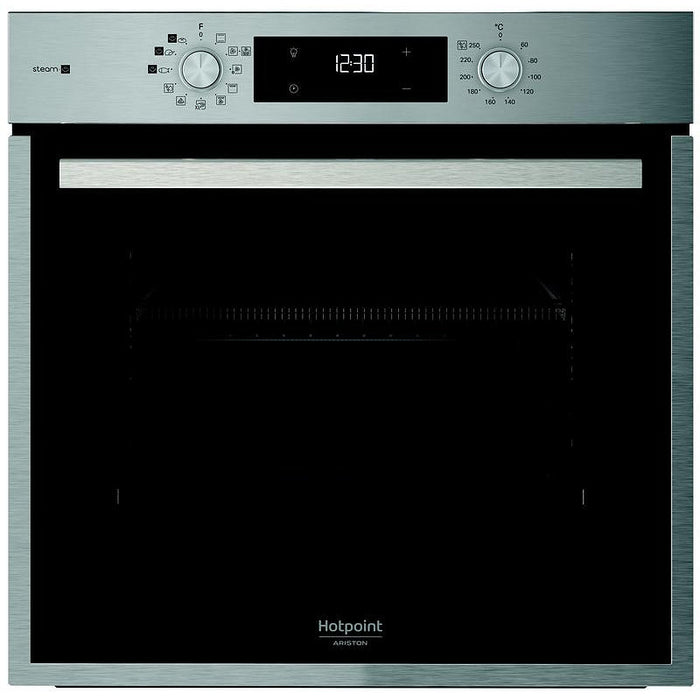 Built-in oven Hotpoint-Ariston HAO 458HSU1F X. , 71 , Push buttons , A+ , Water cleaning