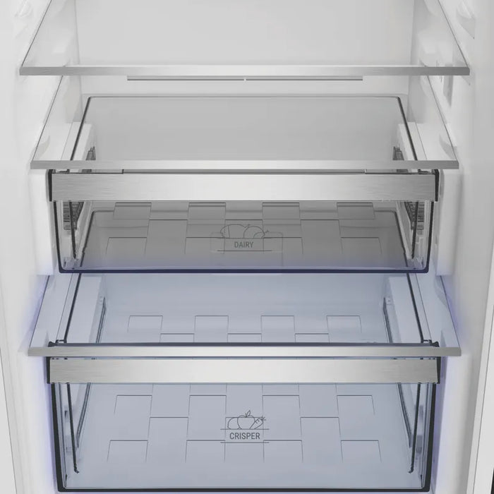 Built-in refrigerator with freezer Hotpoint-Ariston HPK2 5292 B4E, 270 l, E