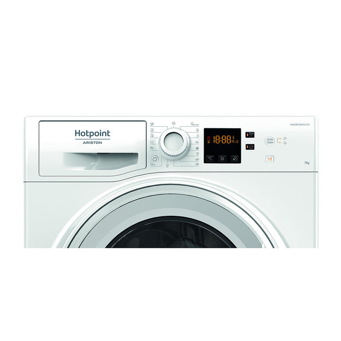 Washing machine Hotpoint-Ariston NWS 7469 W EU , 1200 rpm, 7.00 kg, A , White