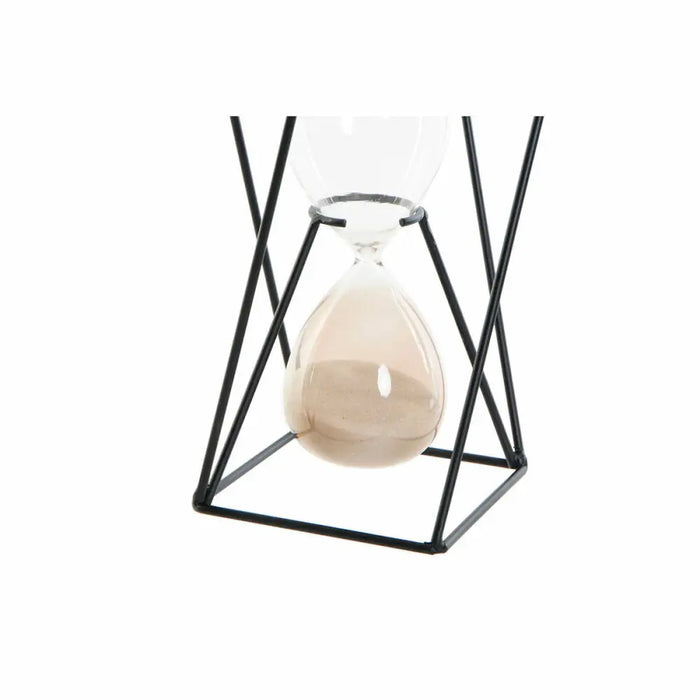Hourglass DKD Home Decor Black Amber Terracotta 14 x 14 x 19 cm - Декорация и Осветление<<<Дом Градина<<<BigBuy&&&Други