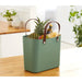 HOUSEHOLD BAG 25 L ALBULA GREEN ROTHO - Домакински продукти<<<Домашни потреби<<<Кухня<<<Praktiker&&&Купички за храна и