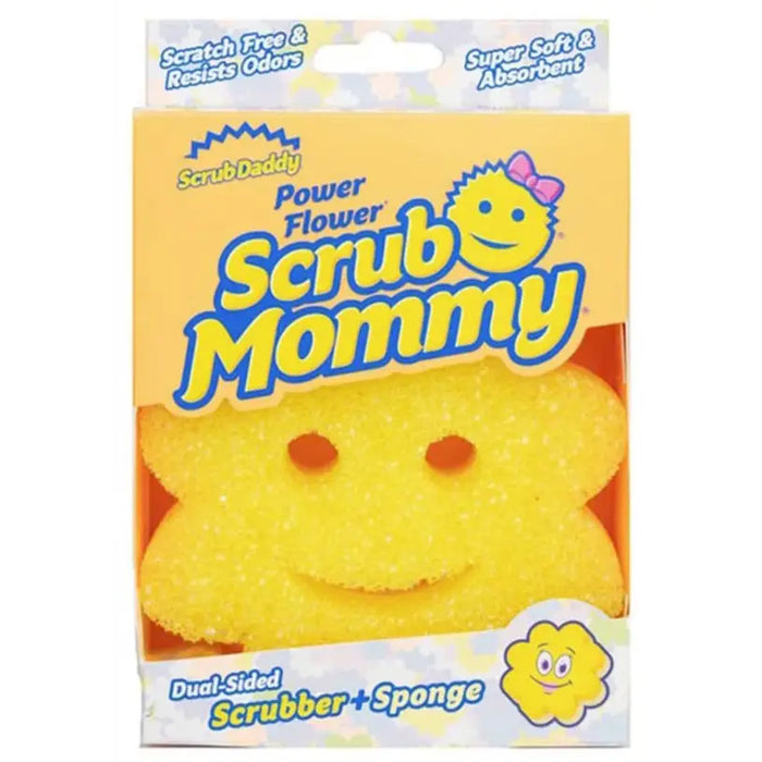 HOUSEHOLD MUSHROOM SCRUB MOMMY FLOWER YELLOW SCRUB DADDY - Продукти за почистване<<<Домашни потреби<<<Кухня<<<Praktiker