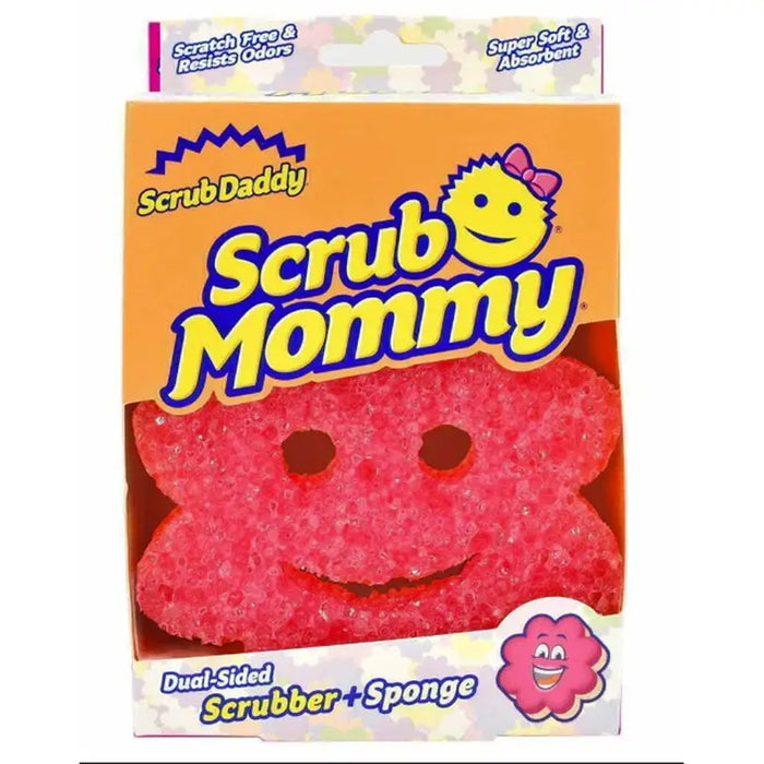 HOUSEHOLD SPONGE SCRUB MOMMY FLOWER PINK SCRUB DADDY - Продукти за почистване<<<Домашни потреби<<<Кухня<<<Praktiker