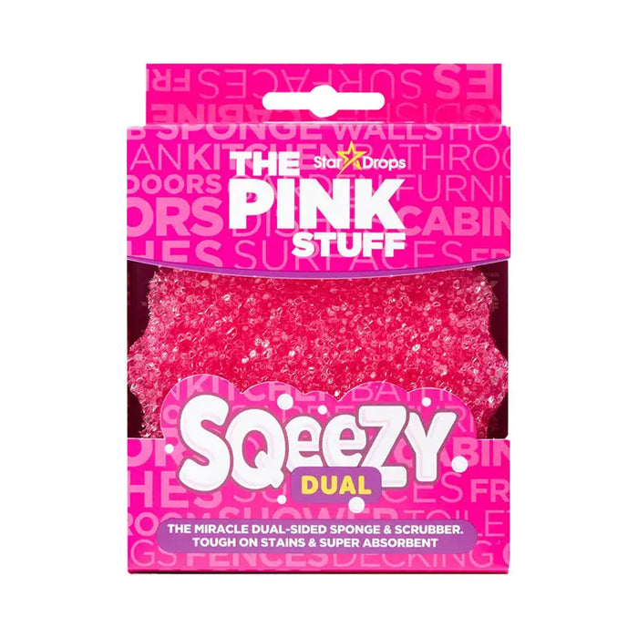 HOUSEHOLD SPONGE SQUEEZY DUAL THE PINK STUFF - Продукти за почистване<<<Домашни потреби<<<Кухня<<<Praktiker