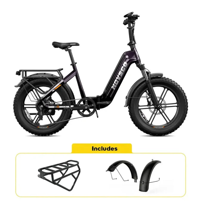 Electric bike Hovsco HovBeta Dark GREY, 20 degrees