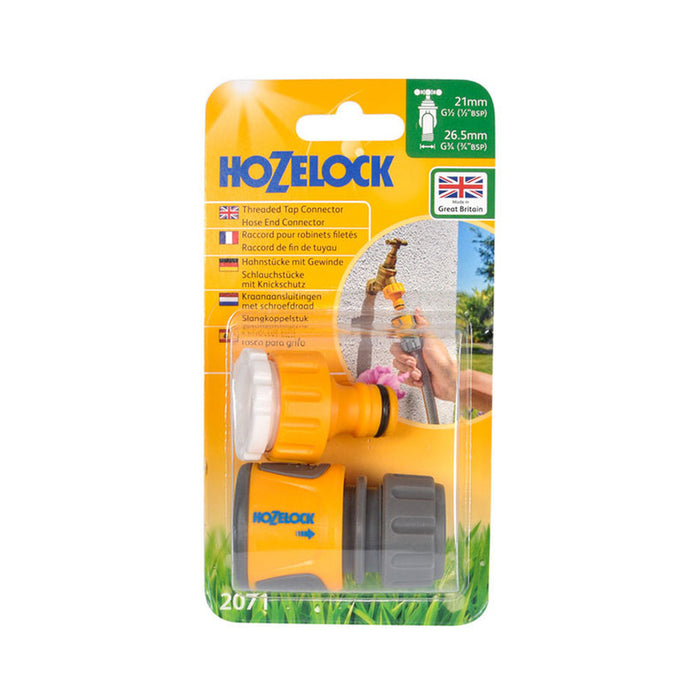 KIT QUICK CONNECTION 1/2" AND ADAPTER 1/2"-3/4" HOZELOCK 20710000