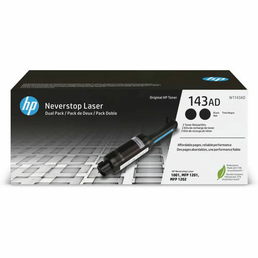 HP 143AD Neverstop Toner Reload Kit 2-Pack - Тонери<<<Консумативи - Лазер<<<Печат Сканиране и