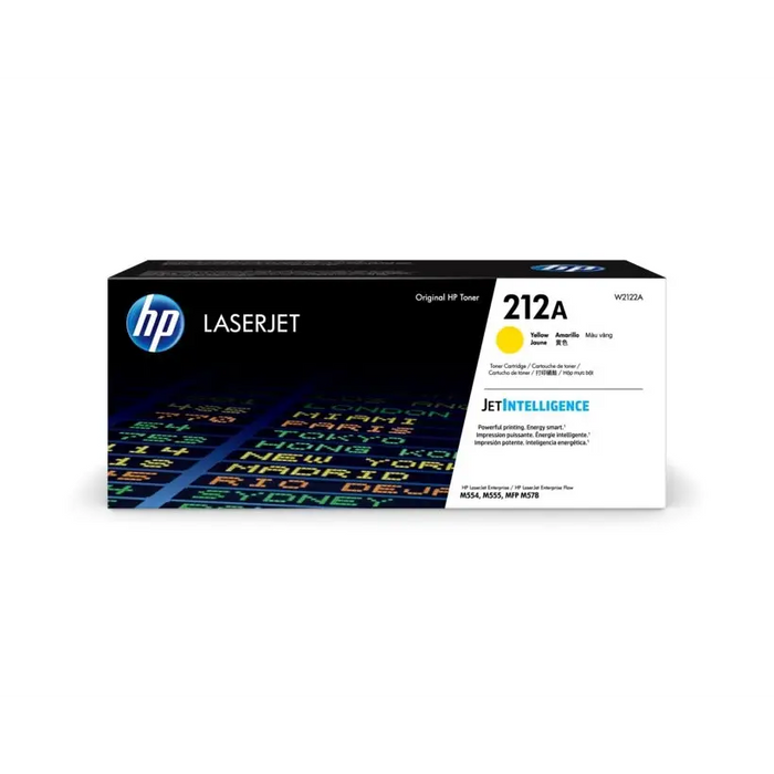 HP 212A Yellow Original LaserJet Toner Cartridge - LaserJet Consumables<<<HP