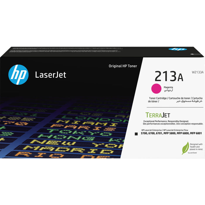 HP 213A Magenta Original LaserJet Toner Cartridge - LaserJet Consumables<<<HP
