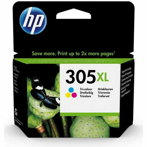 HP 305XL High Yield Tri-color Original Ink Cartridge - Мастила и Мастилени глави<<<Консумативи - Мастила<<<Печат
