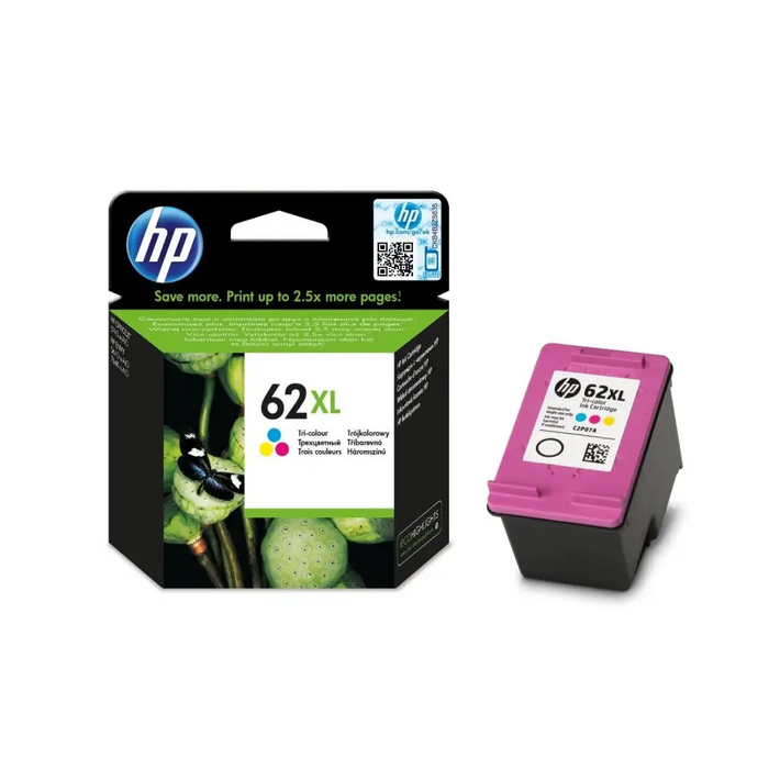 HP 62XL High Yield Tri-color Original Ink Cartridge - InkJet Consumables<<<HP консумативи<<<HP<<<PolyComp&&&Консумативи
