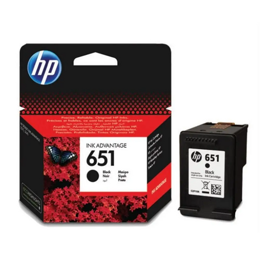 HP 651 original Ink cartridge Black C2P10AE BHK - Мастила и Мастилени глави<<<Консумативи - Мастила<<<Печат Сканиране и