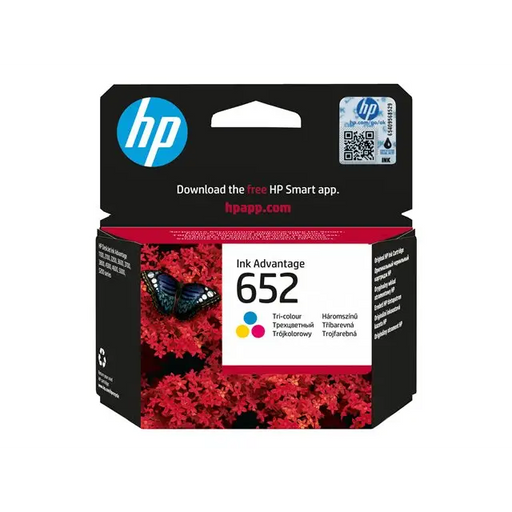 HP 652 original Ink cartridge F6V24AE BHK Tri-color - Мастила и Мастилени глави<<<Консумативи - Мастила<<<Печат