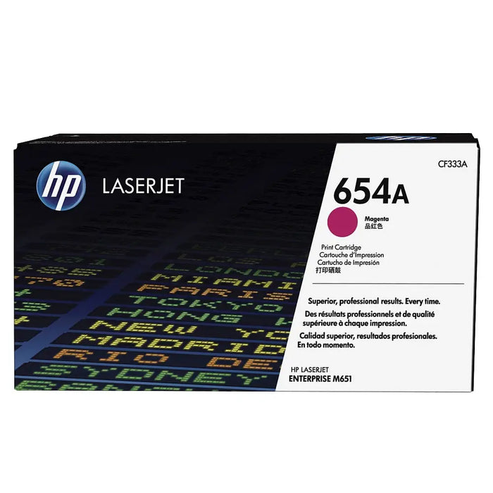HP 654A original Toner cartridge CF333A magenta standard capacity 15.000 pages 1-pack - Тонери<<<Консумативи