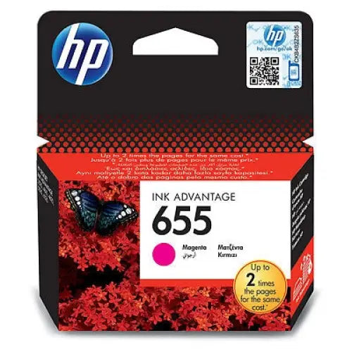 HP 655 Magenta Ink Cartridge - InkJet Consumables<<<HP консумативи<<<HP<<<PolyComp