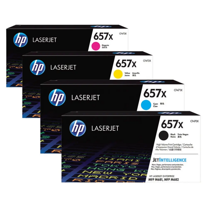 HP 657X original LaserJet Toner cartridge CF472X Yellow High Yield - Тонери<<<Консумативи - Лазер<<<Печат Сканиране и