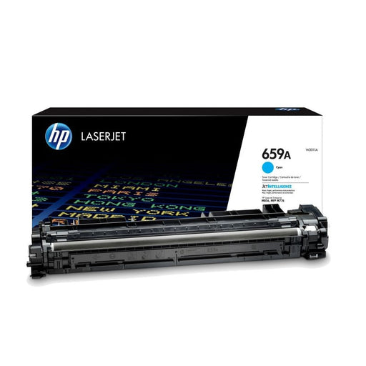 HP 659A Cyan Original LaserJet Toner Cartridge - LaserJet Consumables<<<HP