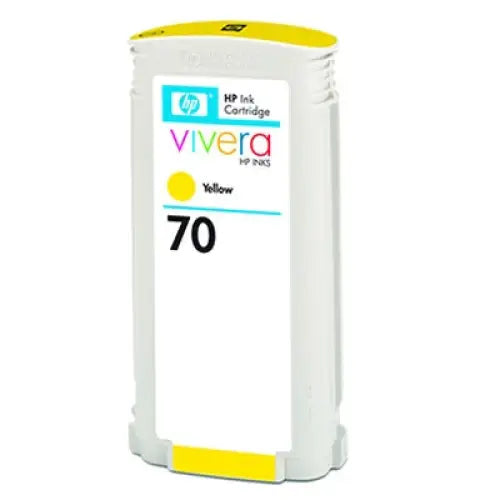HP 70 130-ml Yellow Ink Cartridge - DesignJet Consumables<<<HP консумативи<<<HP<<<PolyComp&&&LFP мастила и LFP