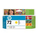 HP 72 130-ml Yellow Ink Cartridge - DesignJet Consumables<<<HP консумативи<<<HP<<<PolyComp&&&LFP мастила и LFP