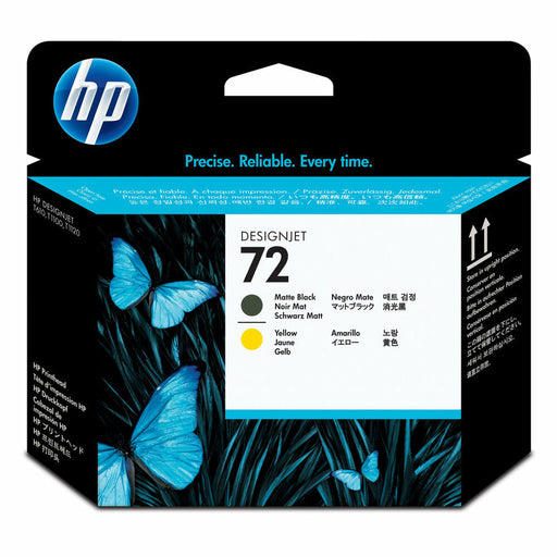 HP 72 Matte Black and Yellow Printhead - DesignJet Consumables<<<HP консумативи<<<HP<<<PolyComp&&&LFP мастила и LFP