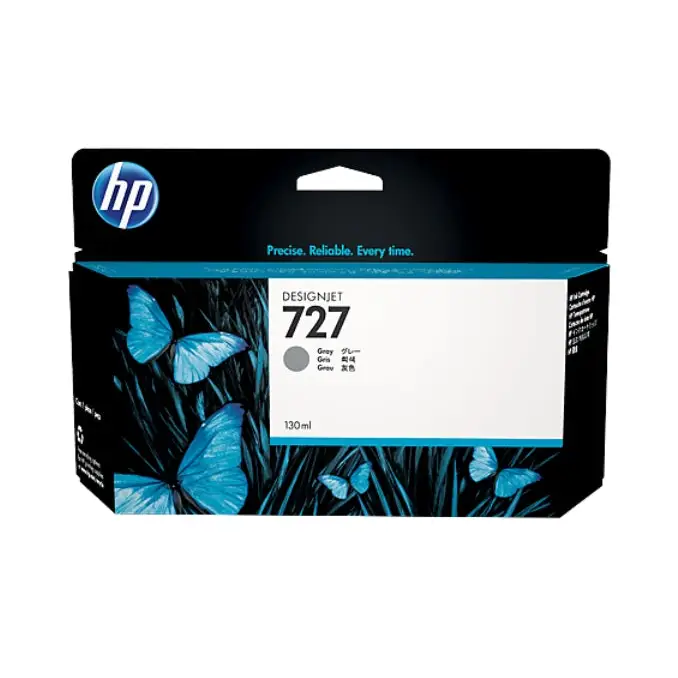 HP 727 130-ml Gray Ink Cartridge - DesignJet Consumables<<<HP консумативи<<<HP<<<PolyComp&&&LFP мастила и LFP мастилени