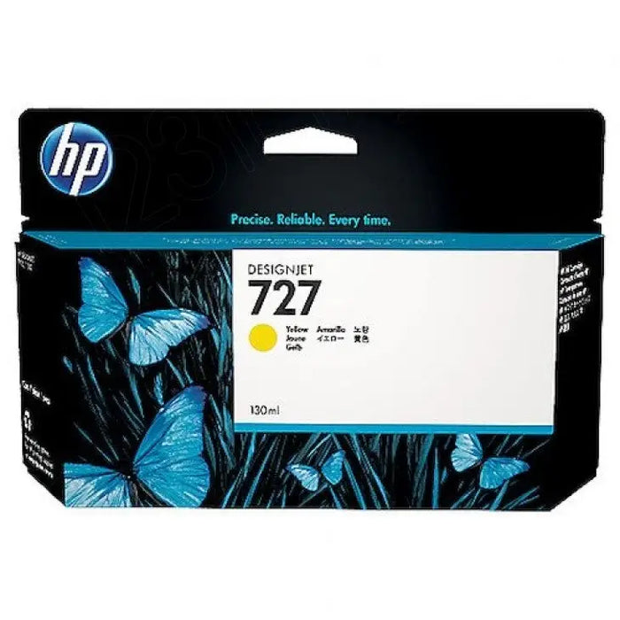 HP 727 130-ml Yellow Ink Cartridge - DesignJet Consumables<<<HP консумативи<<<HP<<<PolyComp&&&LFP мастила и LFP