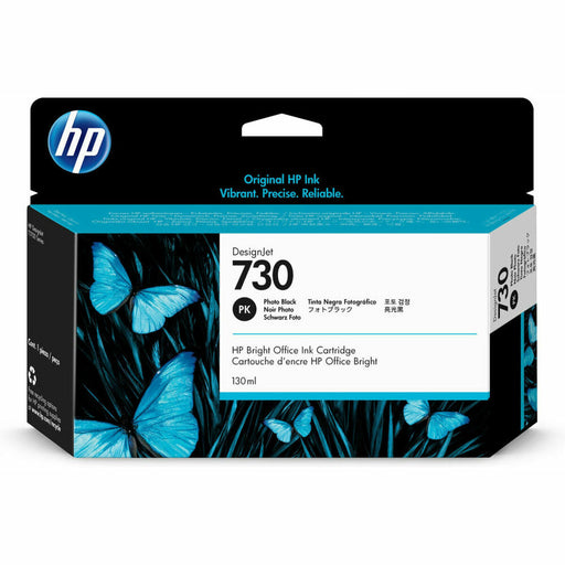 HP 730 130 ml Photo Black Ink Crtg T1600 / T2600 / T1700 - LFP мастила и LFP мастилени глави<<<Консумативи - голям
