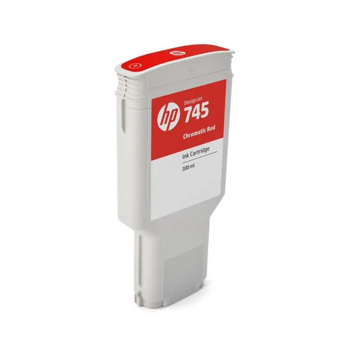 HP 745 original Ink cartridge F9K06A Chromatic Red 300 ml - LFP мастила и LFP мастилени глави<<<Консумативи - голям