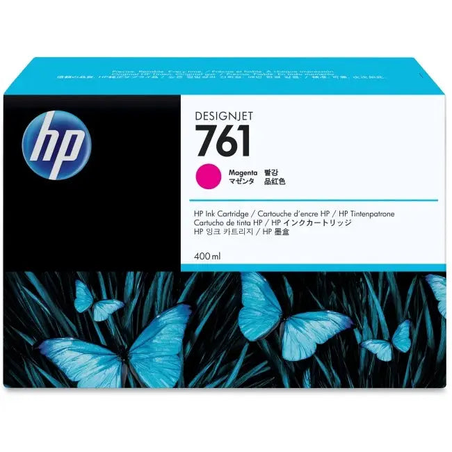 HP 761 original Ink cartridge CM993A magenta 400ml - LFP мастила и LFP мастилени глави<<<Консумативи - голям формат