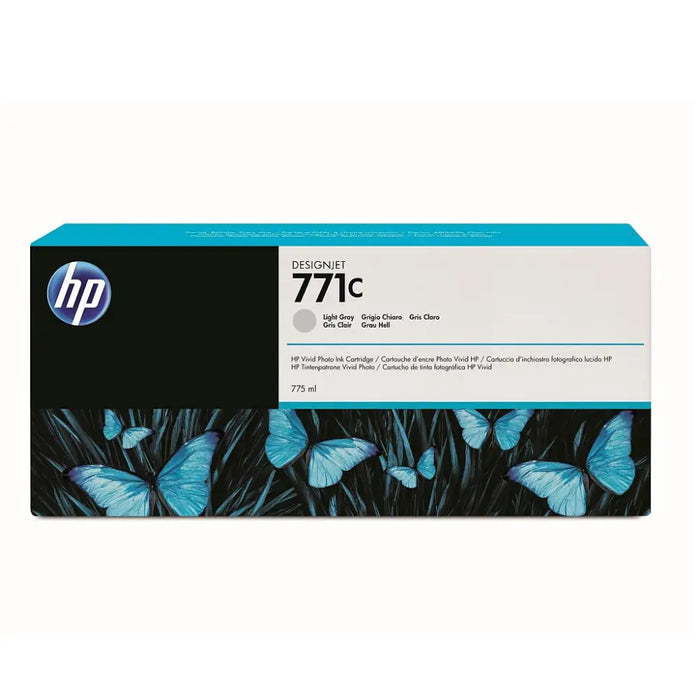 HP 771C original Ink cartridge B6Y14A light grey standard capacity 775ml 1-pack - LFP мастила и LFP мастилени