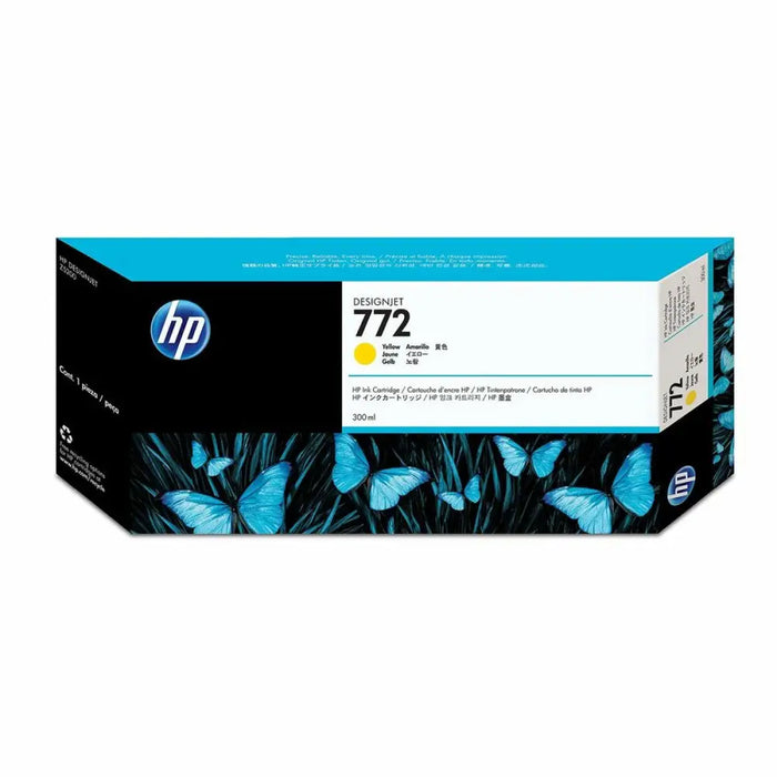 HP 772 300-ml Yellow Designjet Ink Cartridge - DesignJet Consumables<<<HP консумативи<<<HP<<<PolyComp&&&LFP мастила и