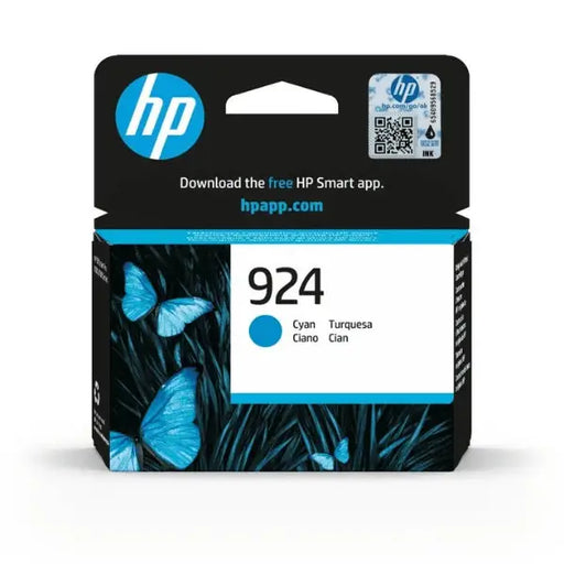HP 924 Cyan Original Ink Cartridge - InkJet Consumables<<<HP консумативи<<<HP<<<PolyComp&&&Консумативи мастиленоструйни
